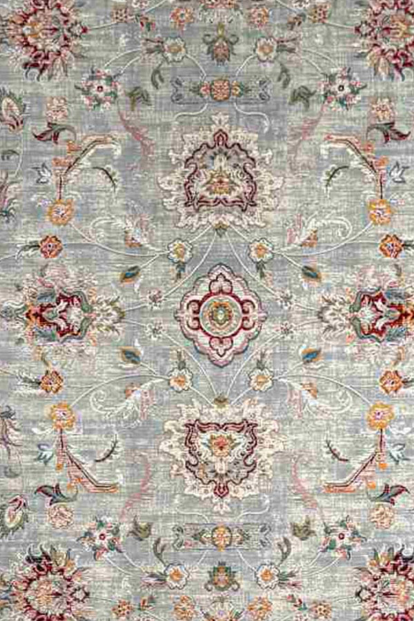 فرش سلطان ابادی 1200 شانه زمینه ترمه ای کد 225
