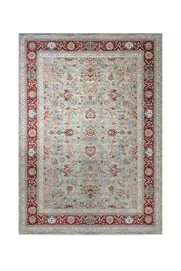 فرش سلطان ابادی 1200 شانه زمینه ترمه ای کد 225